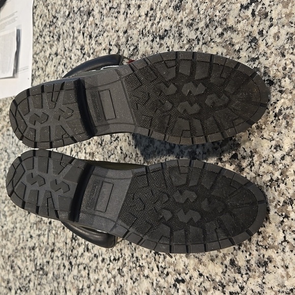 NAUTICA PHOENIX HIKING ANKLE BOOTS. OLIVE GREEN W/ BURGANDY LACES. SIZE 7.5 - Picture 7 of 7